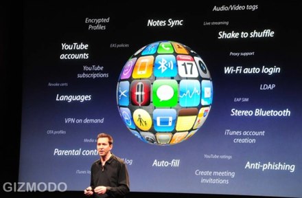 iPhone 3 -  nouvelles fonctions
