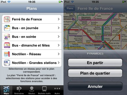 RATP - plans