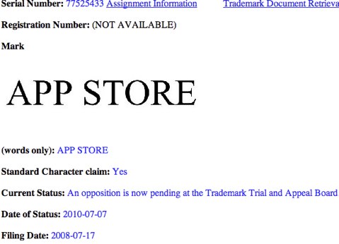 App Store Trademark