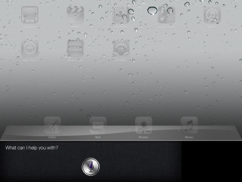 Siri iPad