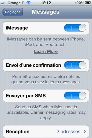 iMessage