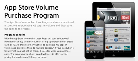 volume app store education