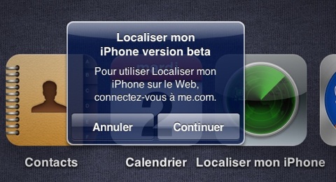 iCloud Localiser mon iPhone
