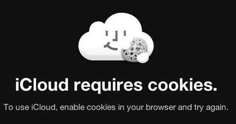 iCloud cookies
