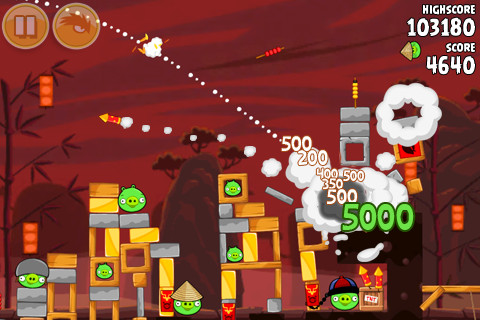 Angry Birds Seasons nouvel an chinois