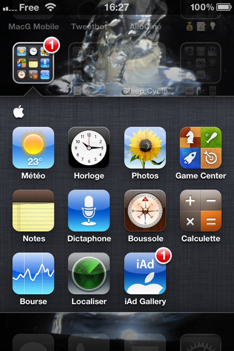 applications Apple iOS
