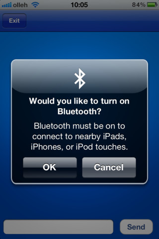 Bluetooth OnOff